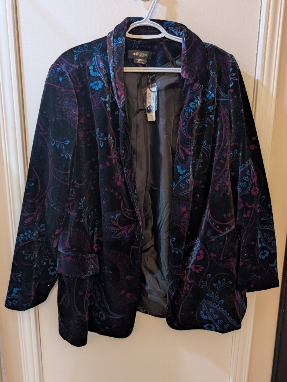 Michel Studio Velvet Blazer - BNWT - size 26